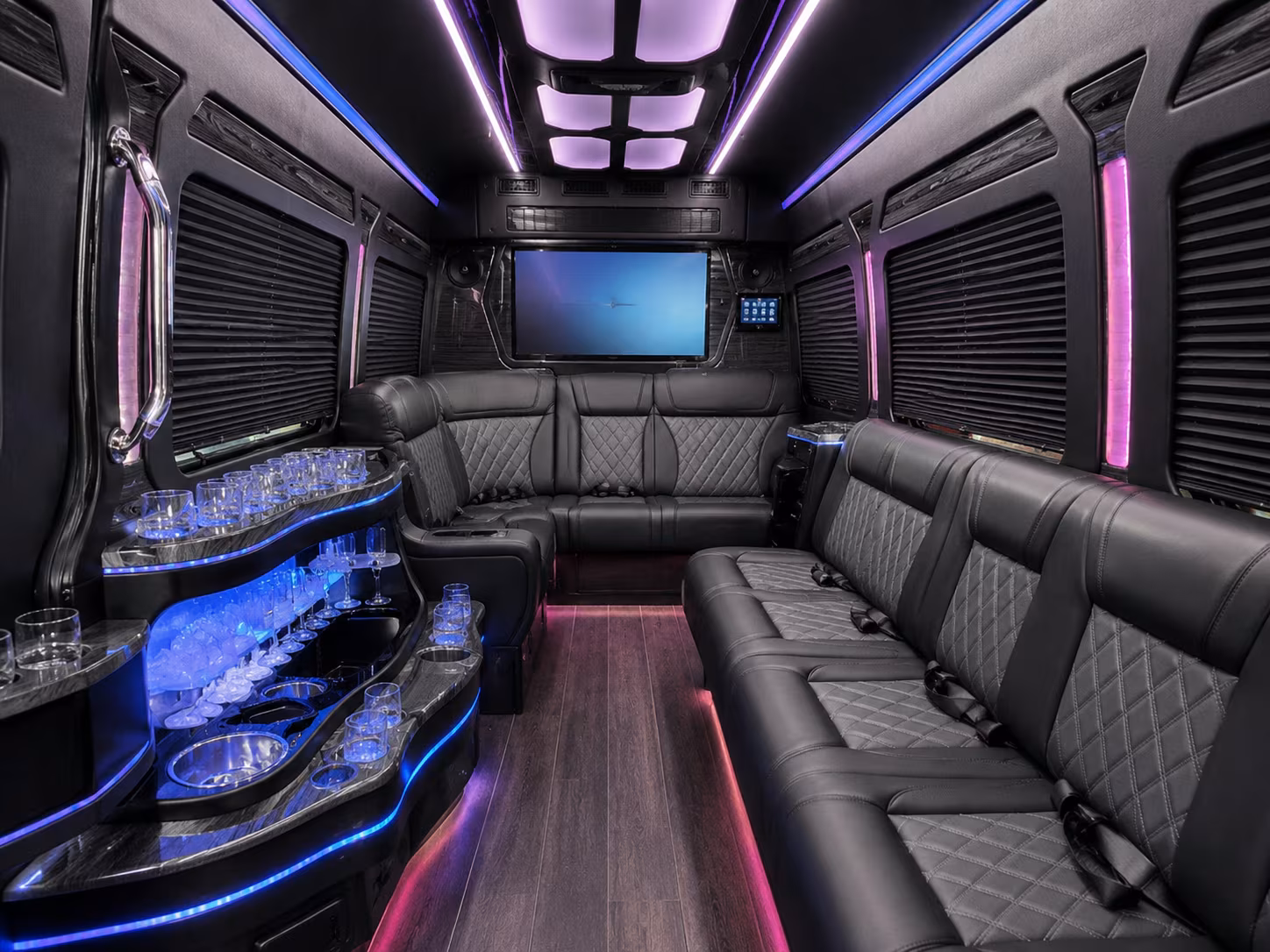 airport shuttle buses for wedding guests flying into atl