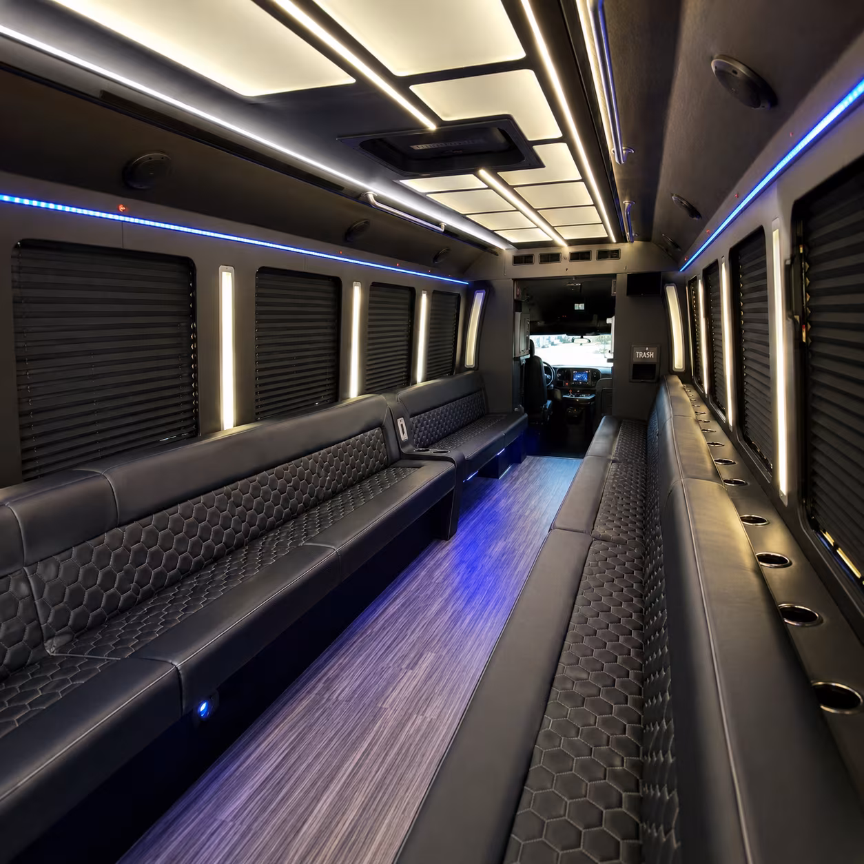 party bus interior