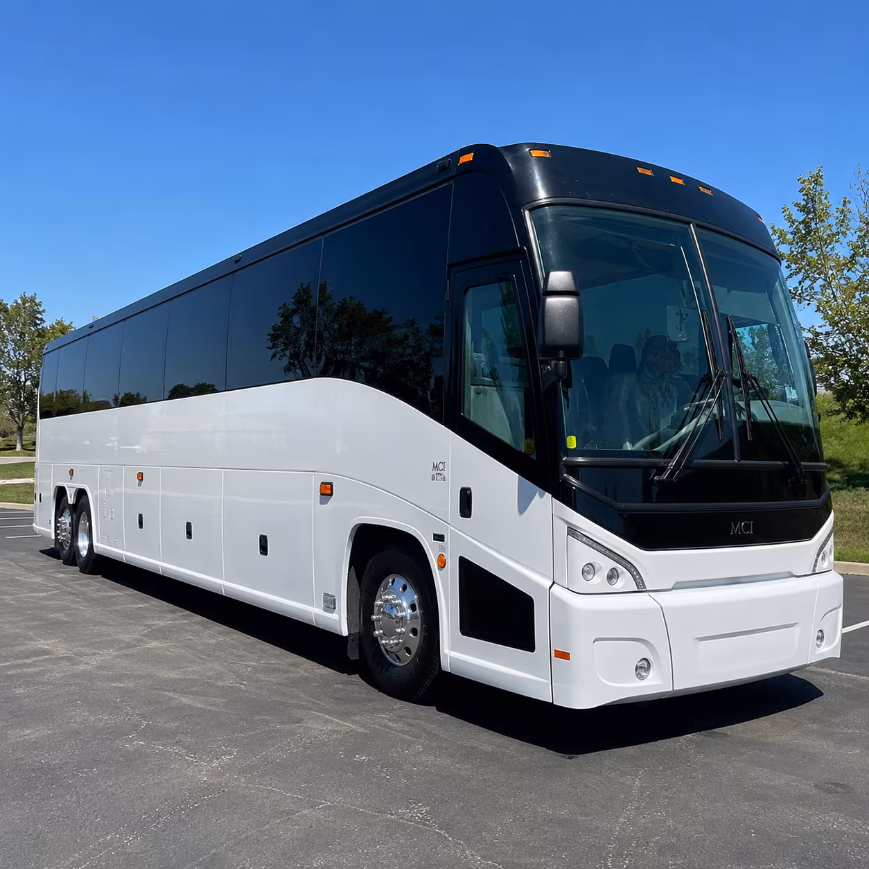 shuttle buses for airport workers along the camp creek corridor