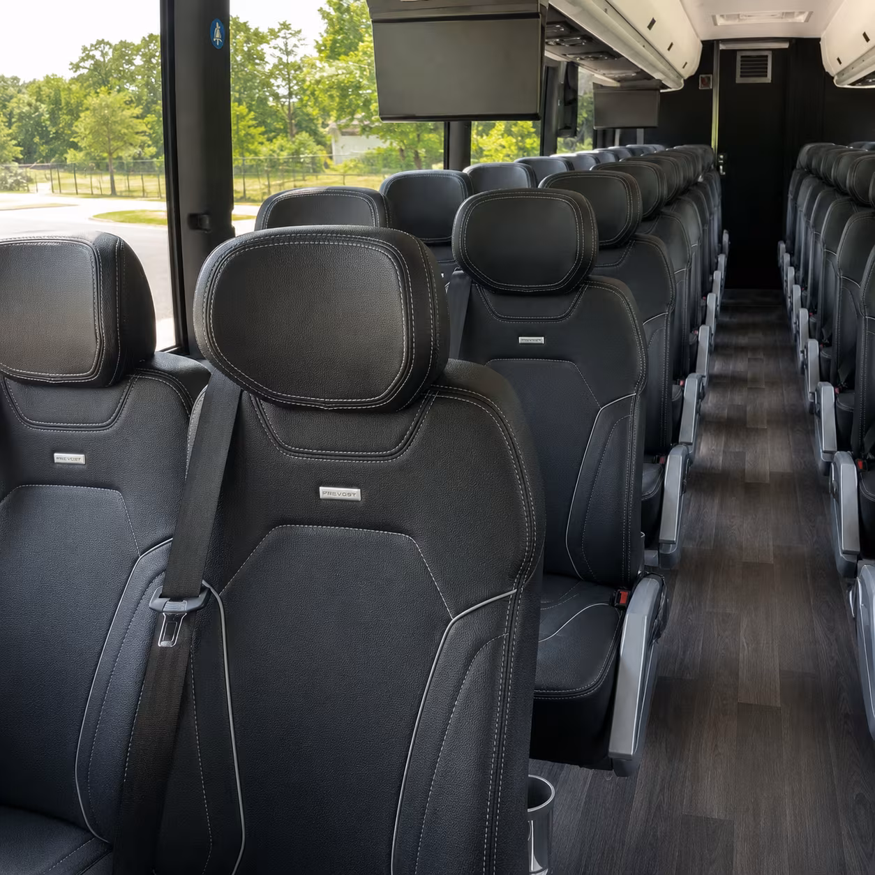 south fulton charter bus rental inside