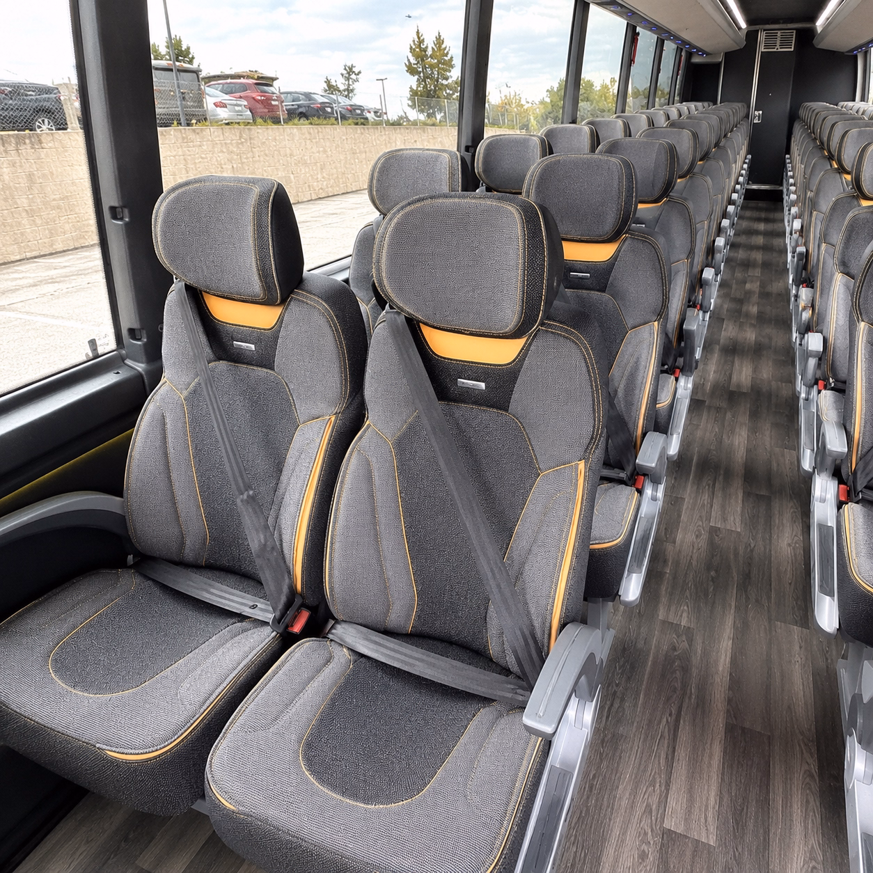 south fulton sporting event transportation onboard seating
